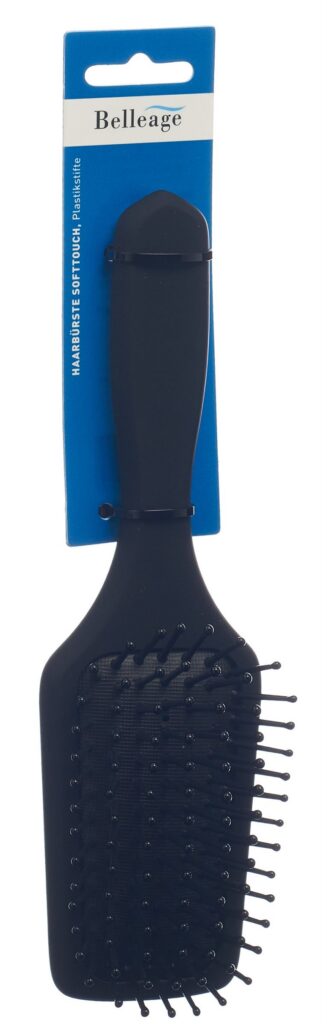 BELLEAGE brosse à cheveux softtouch mini
