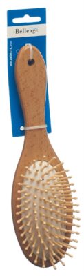 BELLEAGE brosse bois grande ovale
