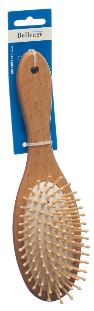 BELLEAGE brosse bois grande ovale