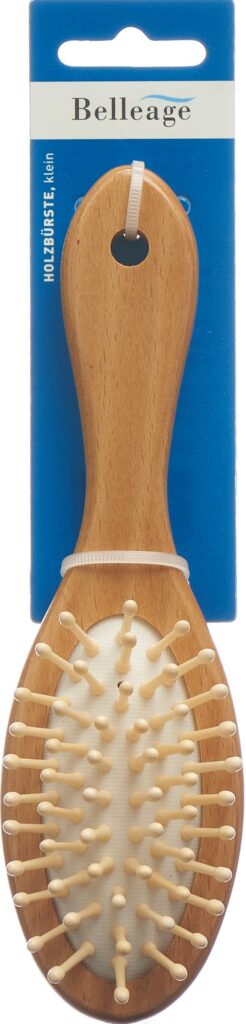 BELLEAGE brosse bois petite ovale