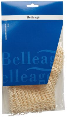 BELLEAGE gant de massage sisal fin