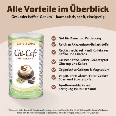CHI-CAFE balance café bien-être bte 180 g