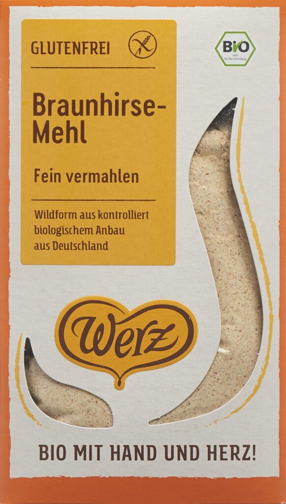 WERZ farine de millet sans gluten bio 500 g
