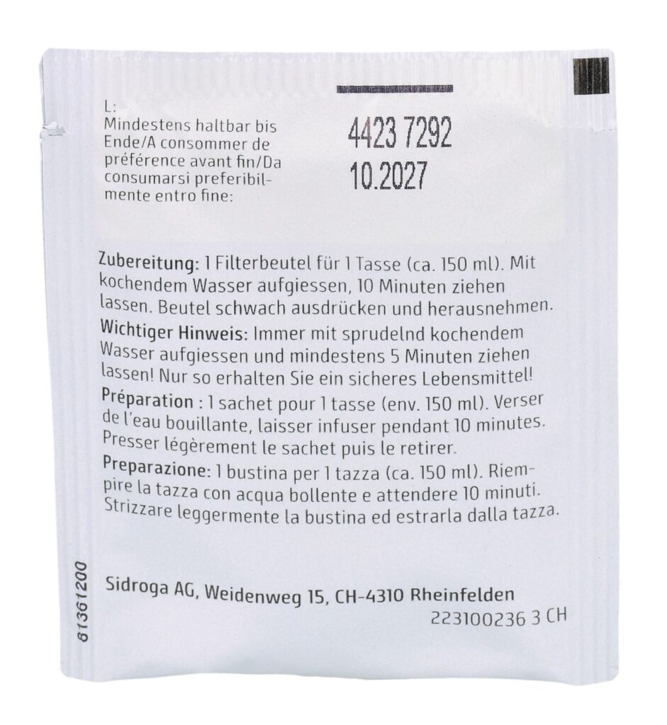 SIDROGA Wellness infusion silhouette 20 sach 2 g