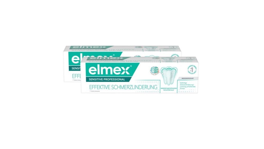 ELMEX SENSITIVE PROF dentifrice duo 2 x 75 ml