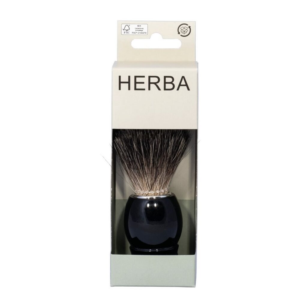 HERBA pinceau à raser poils de blaireau purs
