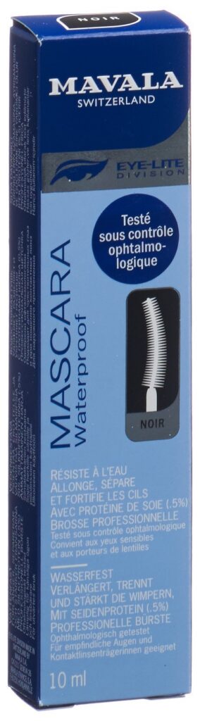MAVALA mascara waterproof noir 10 ml