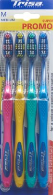 TRISA Flexible Head brosse dents quattro medium