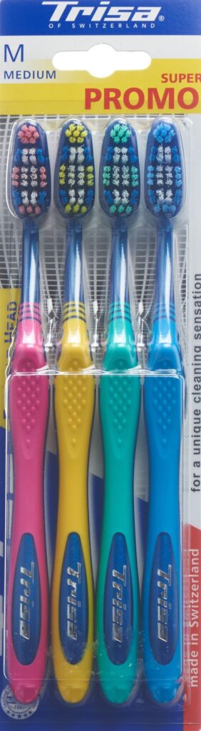 TRISA Flexible Head brosse dents quattro medium