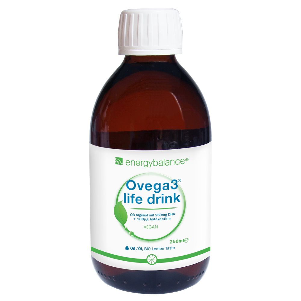 ENERGYBALANCE OVEGA3 huile algu DHA+lim bio 250 ml