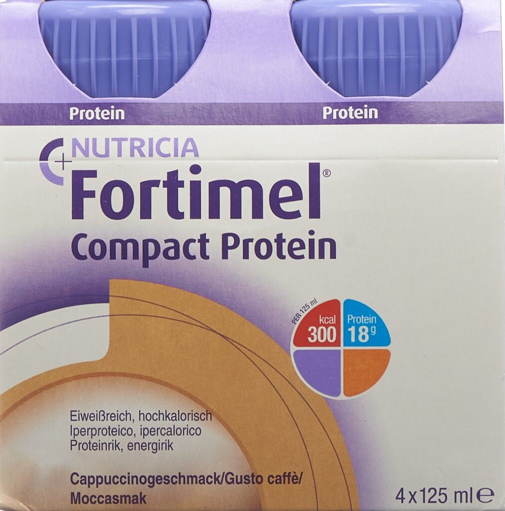 FORTIMEL Compact protéine cappuccino 4 fl 125 ml