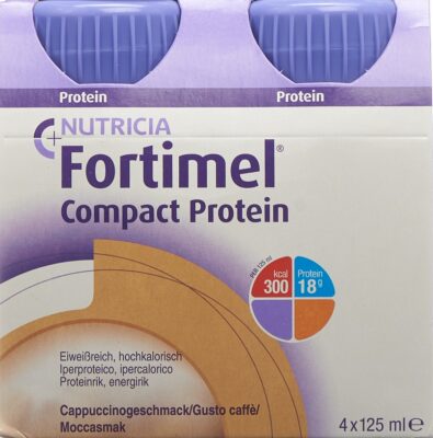 FORTIMEL Compact protéine cappuccino 4 fl 125 ml