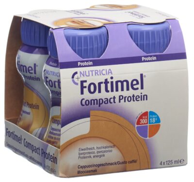 FORTIMEL Compact protéine cappuccino 4 fl 125 ml