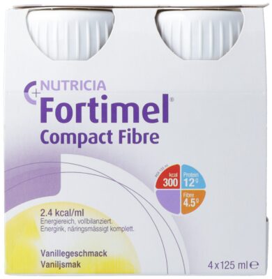 FORTIMEL Compact Fibre vanille 4 fl 125 ml