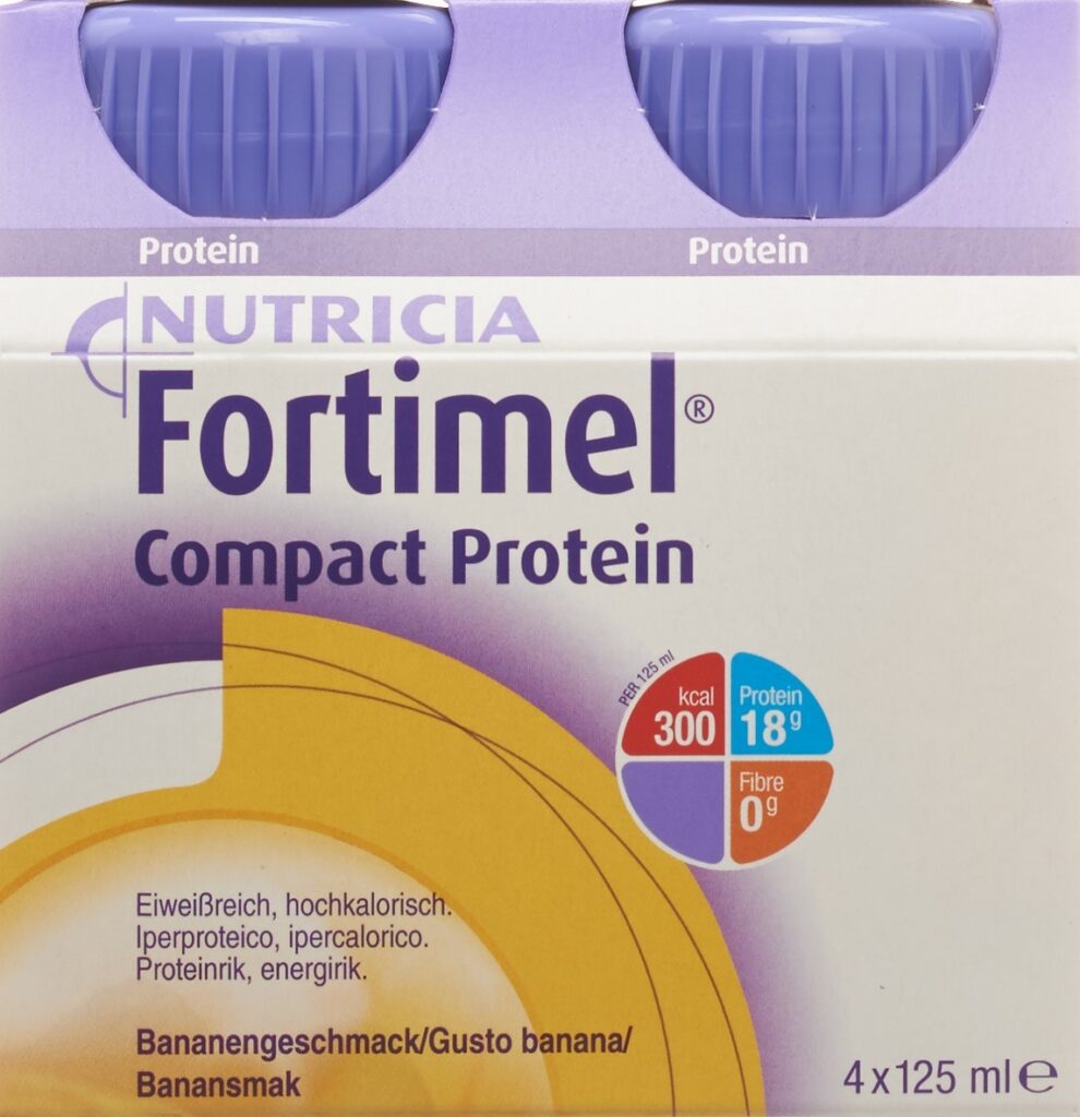 FORTIMEL Compact protéine banane 4 fl 125 ml