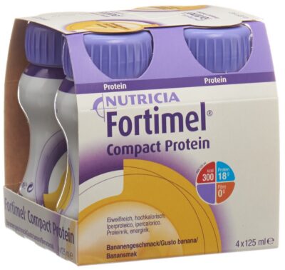 FORTIMEL Compact protéine banane 4 fl 125 ml