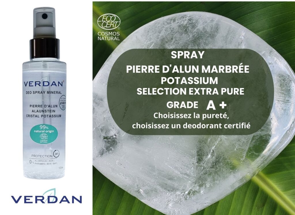 VERDAN Pierre d'alun Déo spray Ecocertifié 100 ml