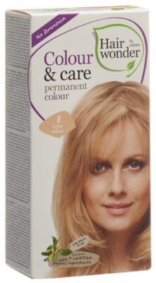 HAIRWONDER colour & care 8 blond clair