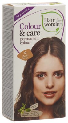 HAIRWONDER colour & care 6 blond foncé