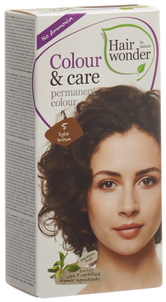 HAIRWONDER colour & care 5 brun clair