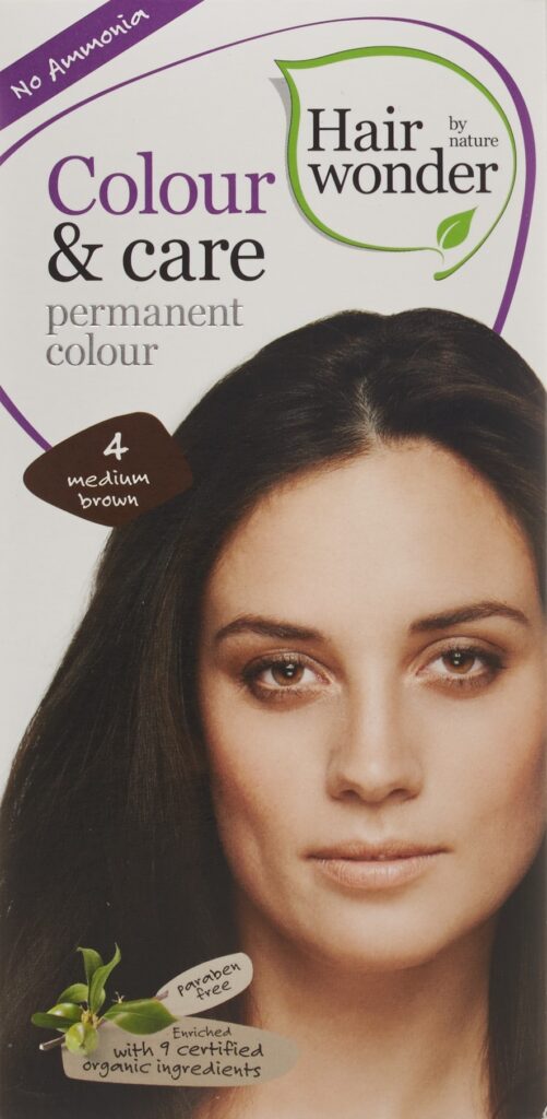 HAIRWONDER colour & care 4 brun