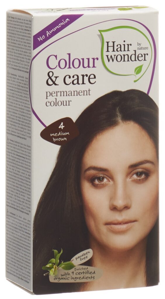 HAIRWONDER colour & care 4 brun