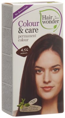 HAIRWONDER colour & care 4.56 chataîn
