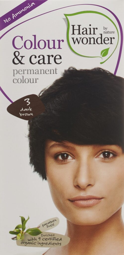 HAIRWONDER colour & care 3 brun foncé