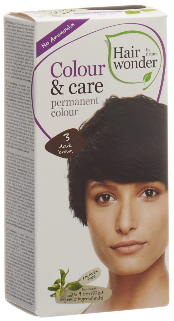 HAIRWONDER colour & care 3 brun foncé