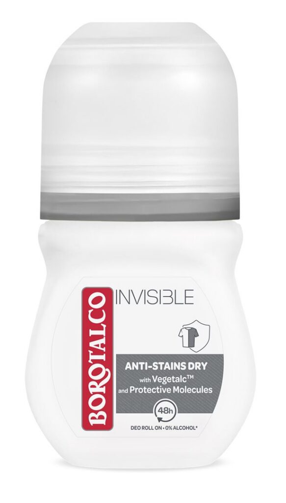 BOROTALCO Deo Invisible roll-on 50 ml
