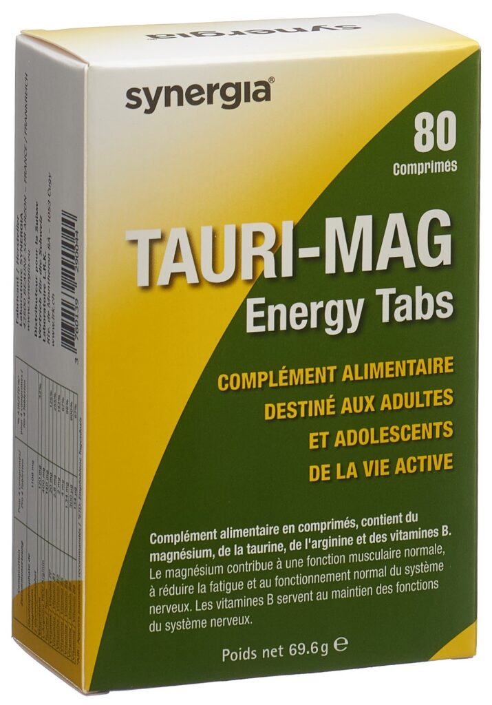 SYNERGIA Tauri Mag energy tabs 80 pce