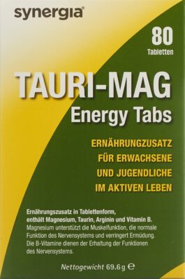 SYNERGIA Tauri Mag energy tabs 80 pce