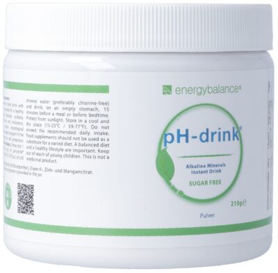 ENERGYBALANCE pH-drink sugar-free bte 210 g
