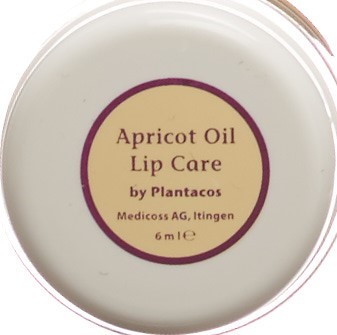 PLANTACOS apricot oil lip care pot 6 ml