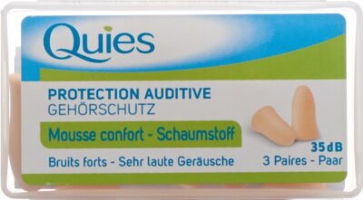 QUIES tampons protect bruit mousse chair 6 pce