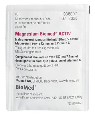 MAGNESIUM BIOMED activ gran sach 40 pce