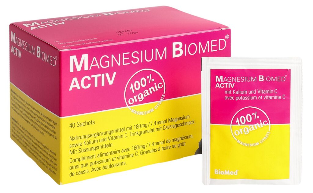 MAGNESIUM BIOMED activ gran sach 40 pce