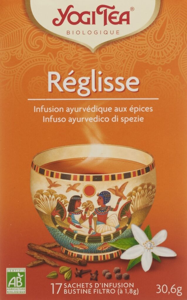YOGI TEA Licorisse Egyptian Spice 17 sach 1.8 g