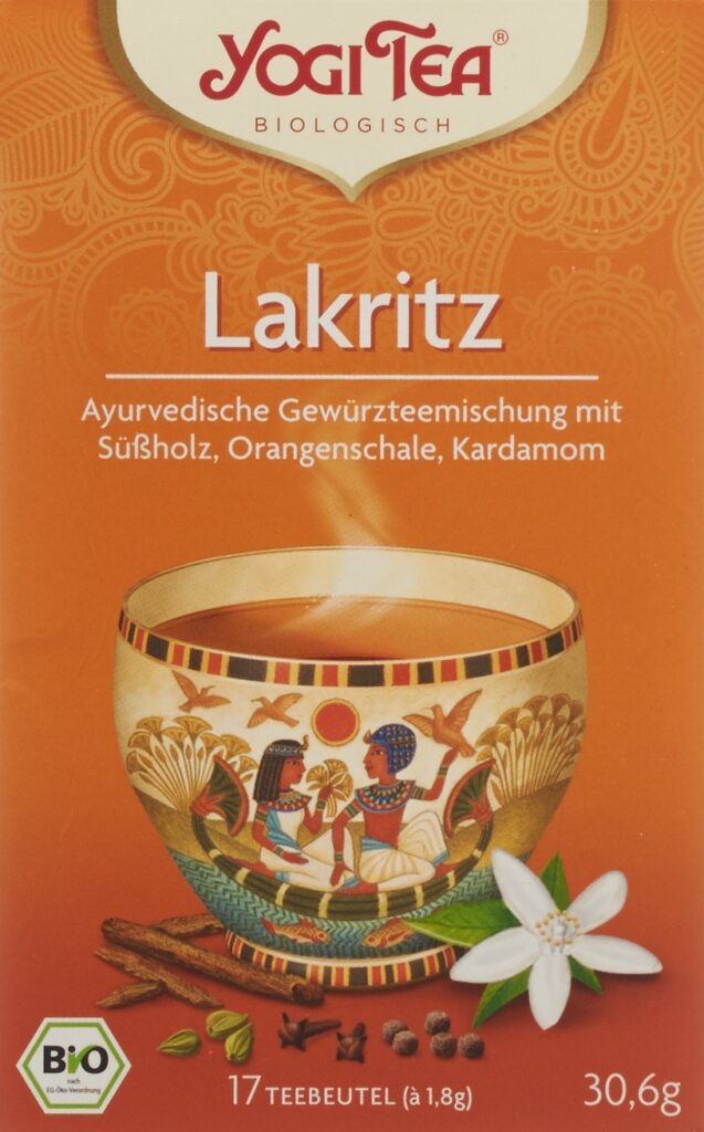YOGI TEA Licorisse Egyptian Spice 17 sach 1.8 g