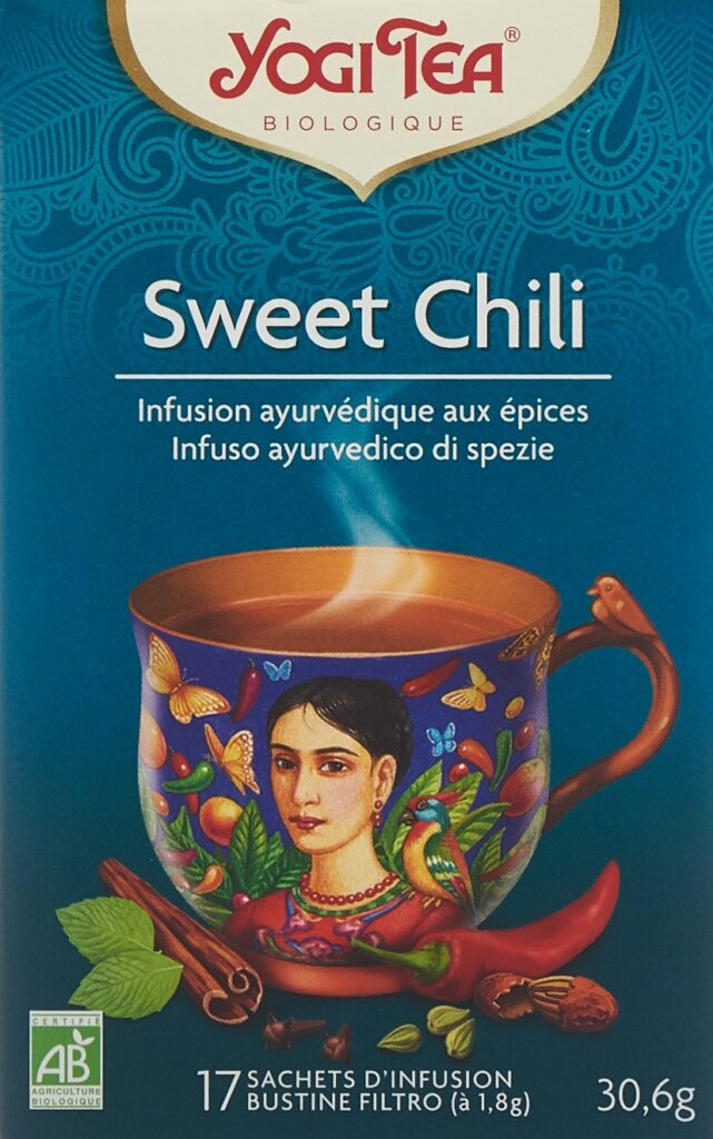 YOGI TEA Sweet Chilli Mexican Spice 17 sach 1.8 g