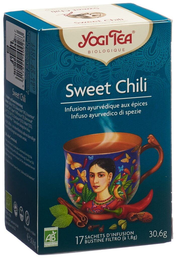 YOGI TEA Sweet Chilli Mexican Spice 17 sach 1.8 g