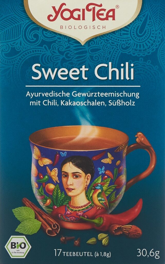 YOGI TEA Sweet Chilli Mexican Spice 17 sach 1.8 g