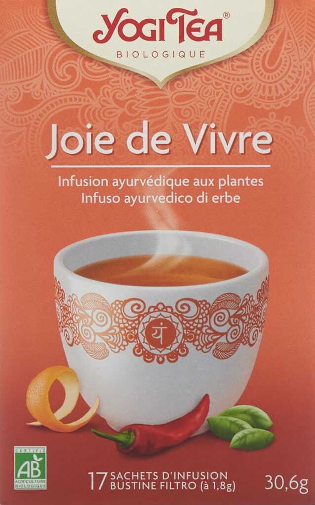 YOGI TEA Thé Joie de vivre 17 sach 1.8 g