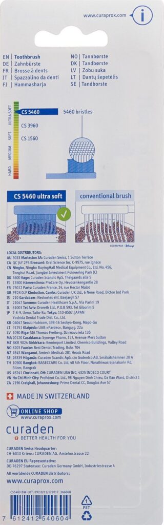 CURAPROX CS 5460 ultrasoft pack de trois