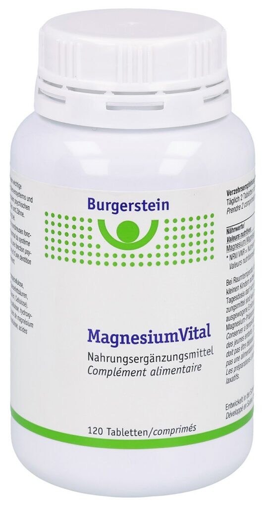 BURGERSTEIN Magnesiumvital cpr bte 120 pce