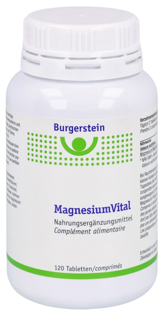 BURGERSTEIN Magnesiumvital cpr bte 120 pce