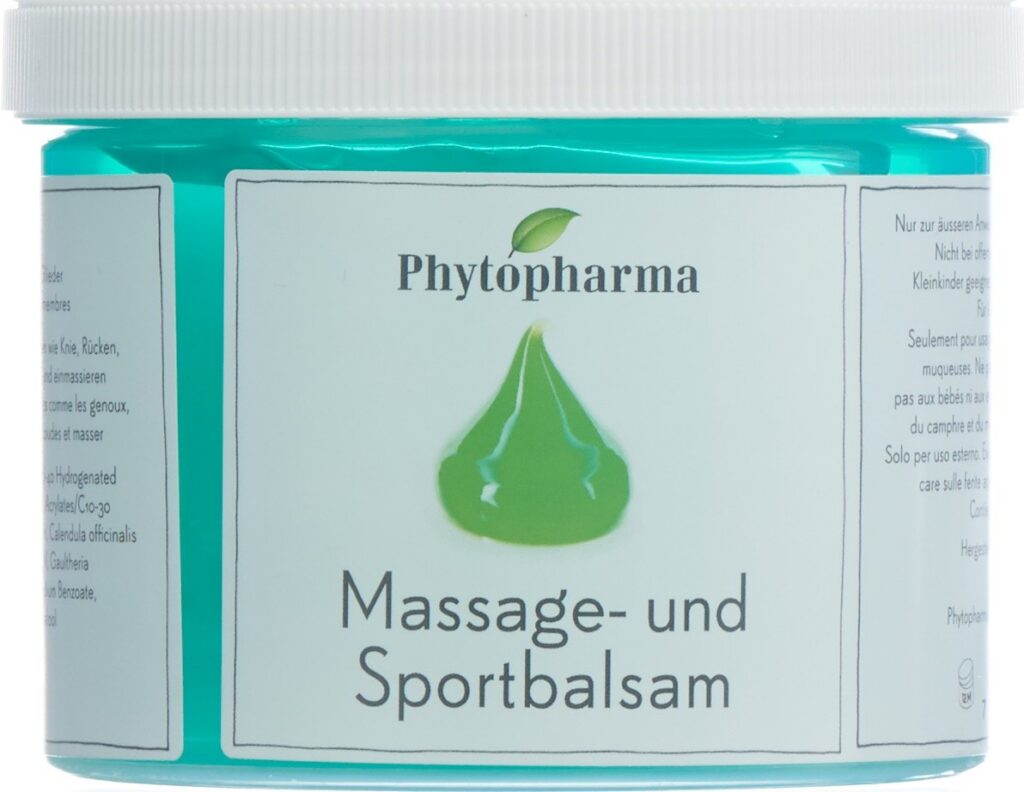 PHYTOPHARMA baume de cheval baume massage 500 ml