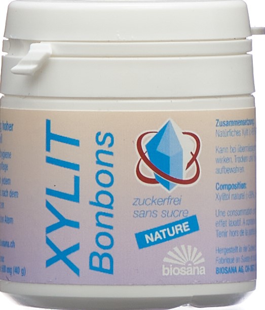 BIOSANA xylit bonbons nature 80 pce