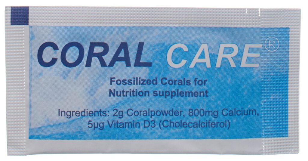 CORALCARE Coralcalcium Caraïbes+vitD3 sach 30 pce