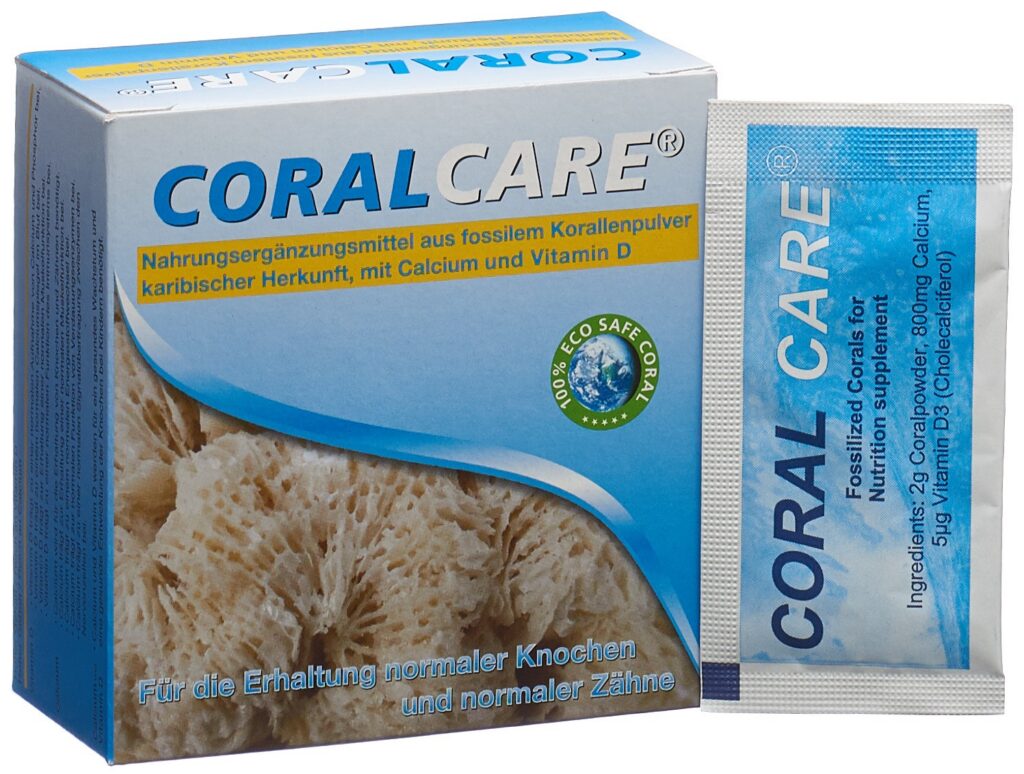 CORALCARE Coralcalcium Caraïbes+vitD3 sach 30 pce